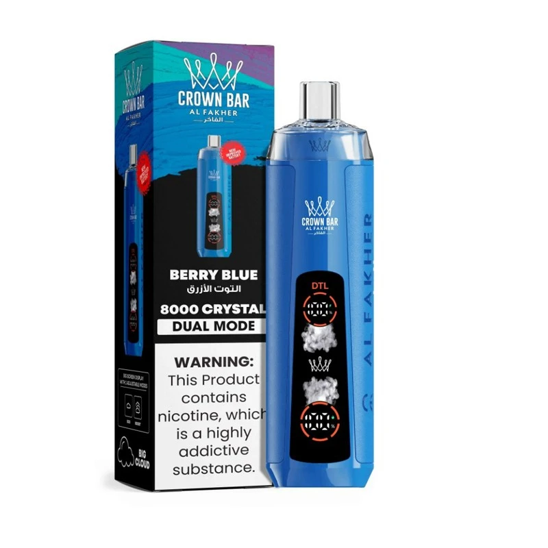 Al Fahker Crystal 8000 Puffs