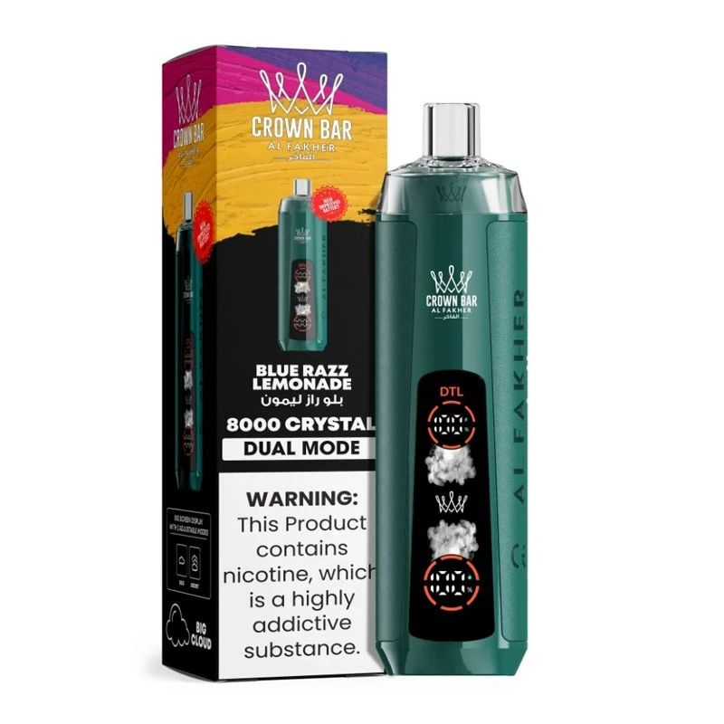 Al Fahker Crystal 8000 Puffs