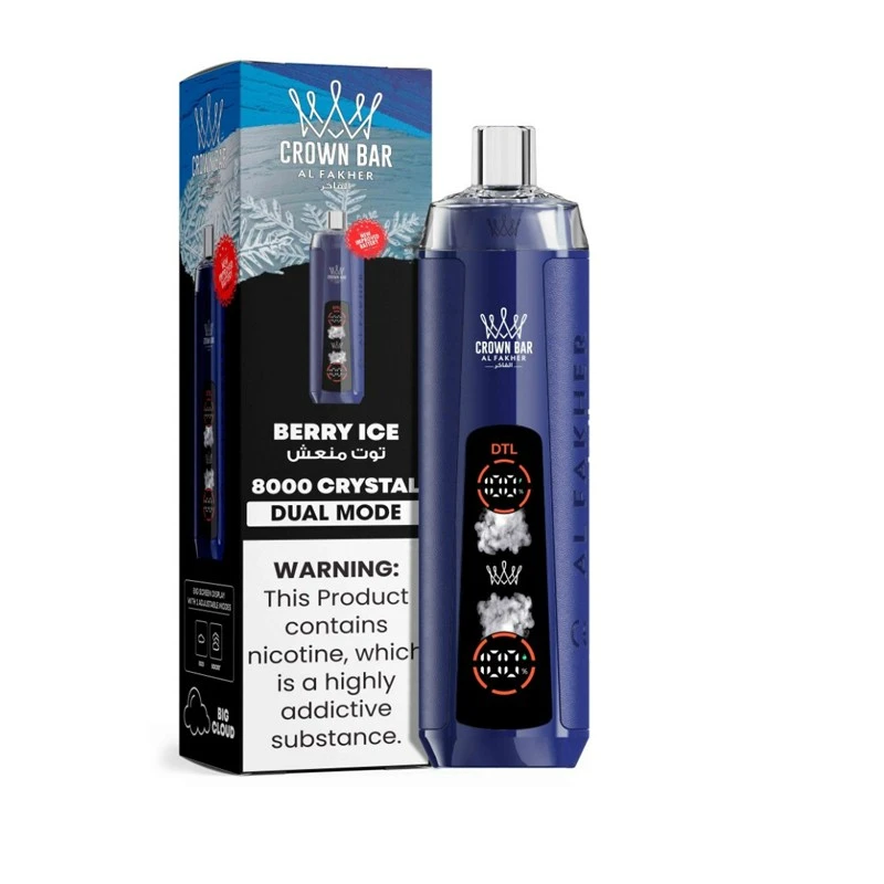 Al Fahker Crystal 8000 Puffs