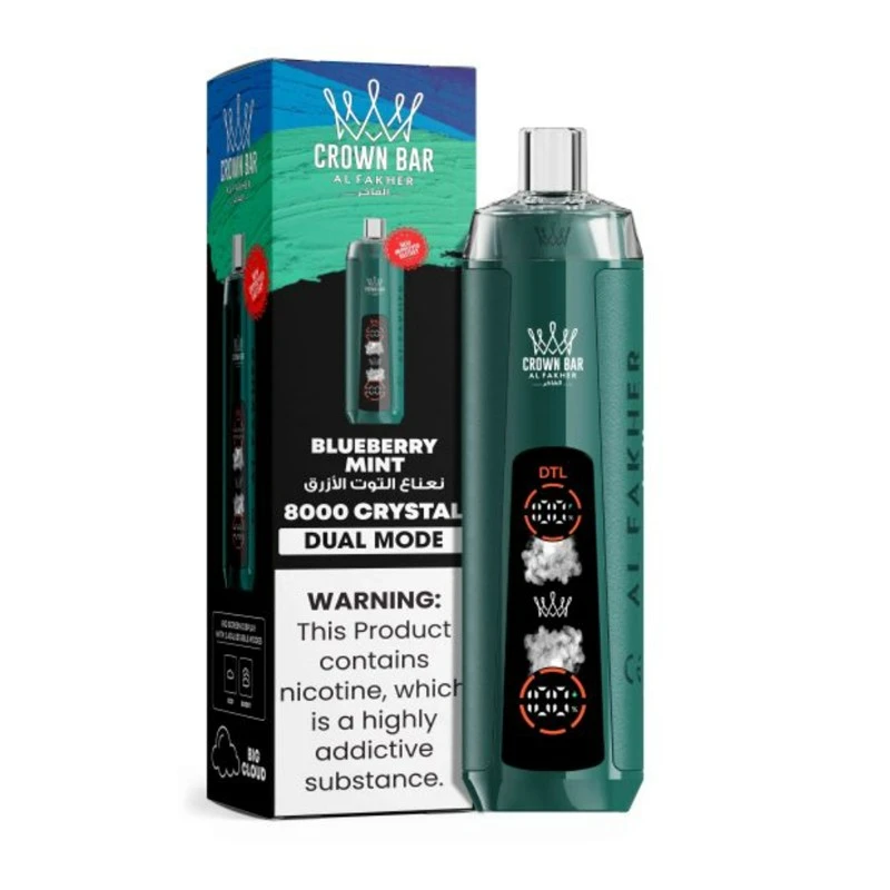 Al Fahker Crystal 8000 Puffs