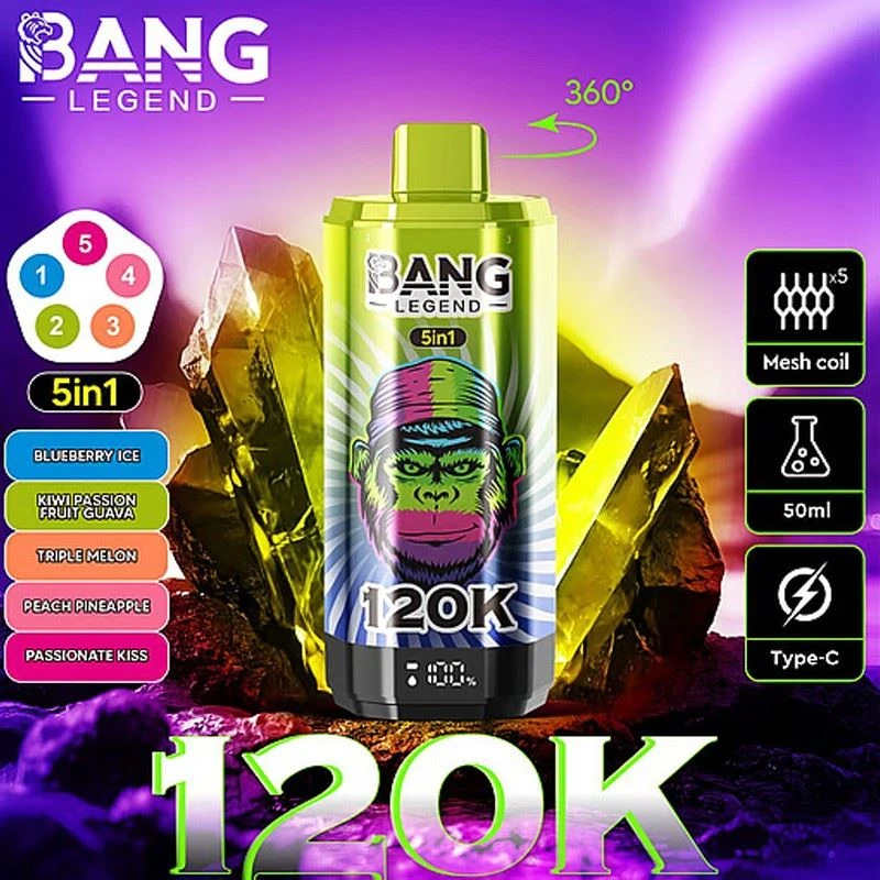 Bang Legend 120k Puffs factory